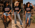 License Plate Bling Name Tee