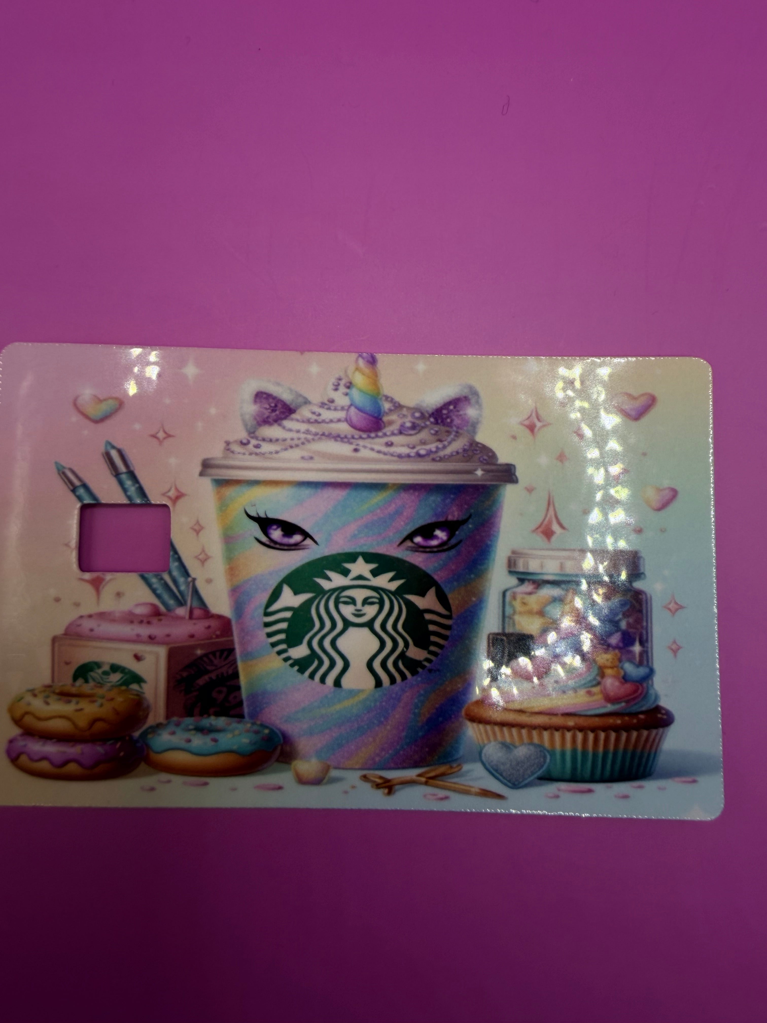 Starbucks Debit card sticker