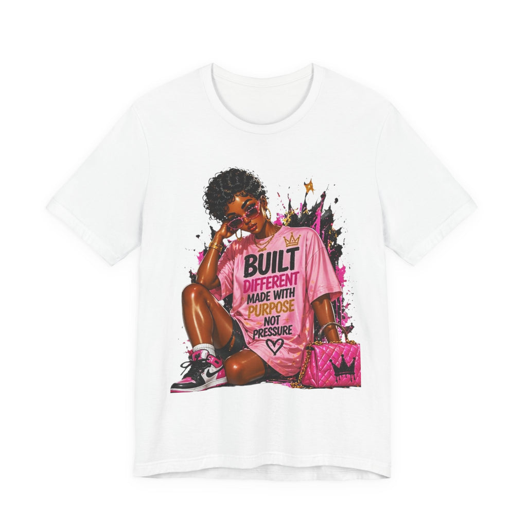 Built Different front and back Tee