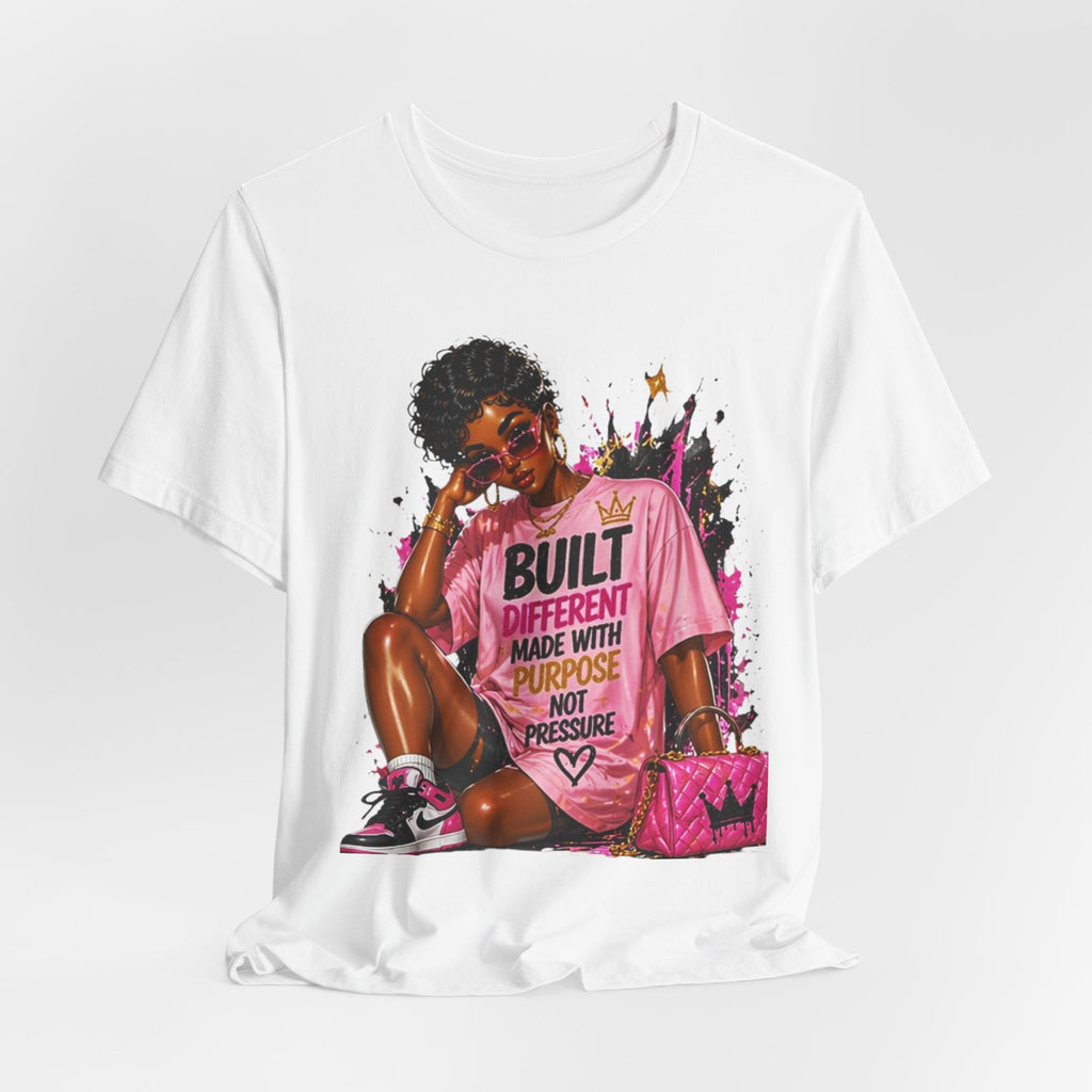 Built Different front and back Tee
