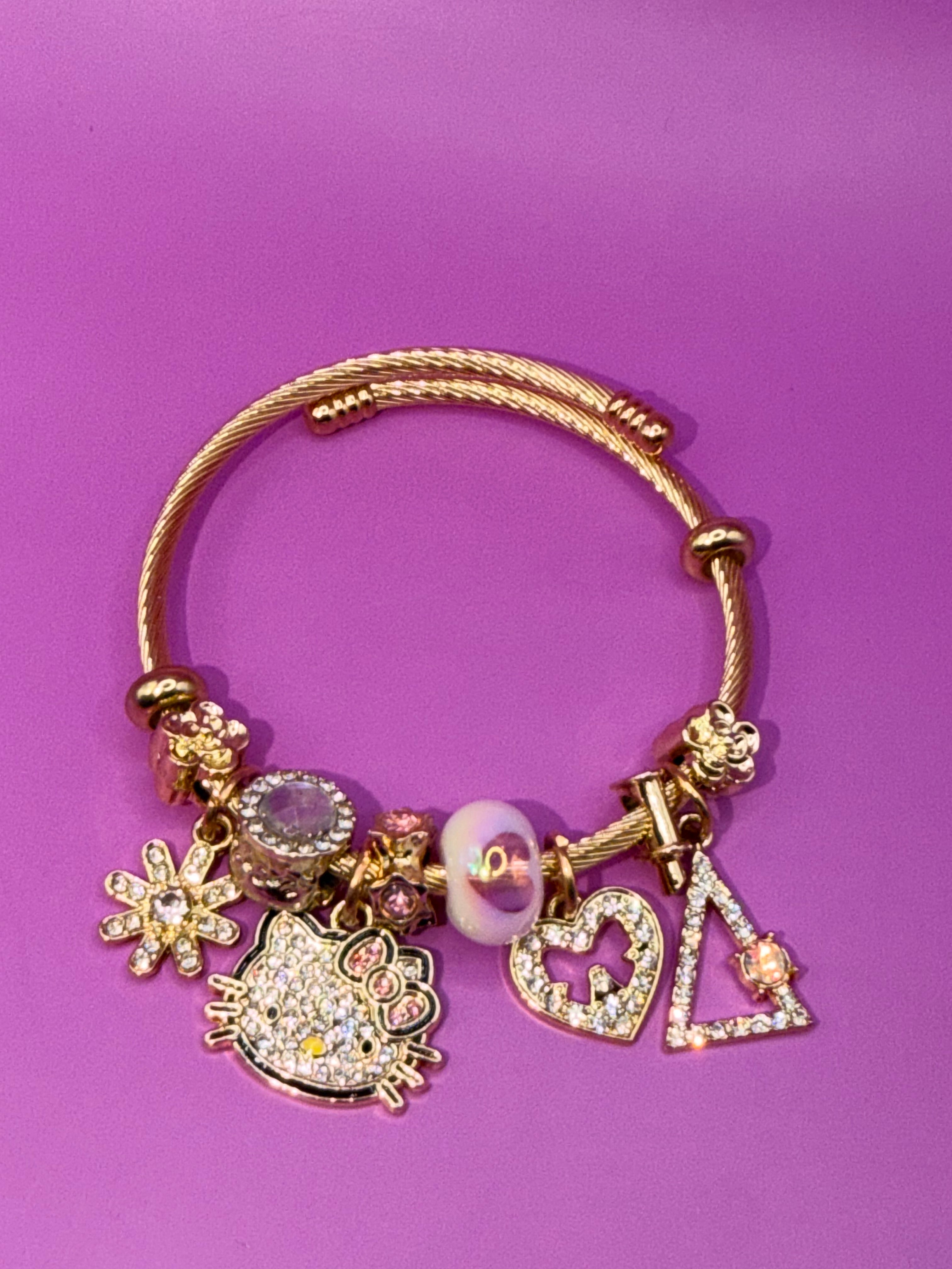 Gold Hk Bracelet