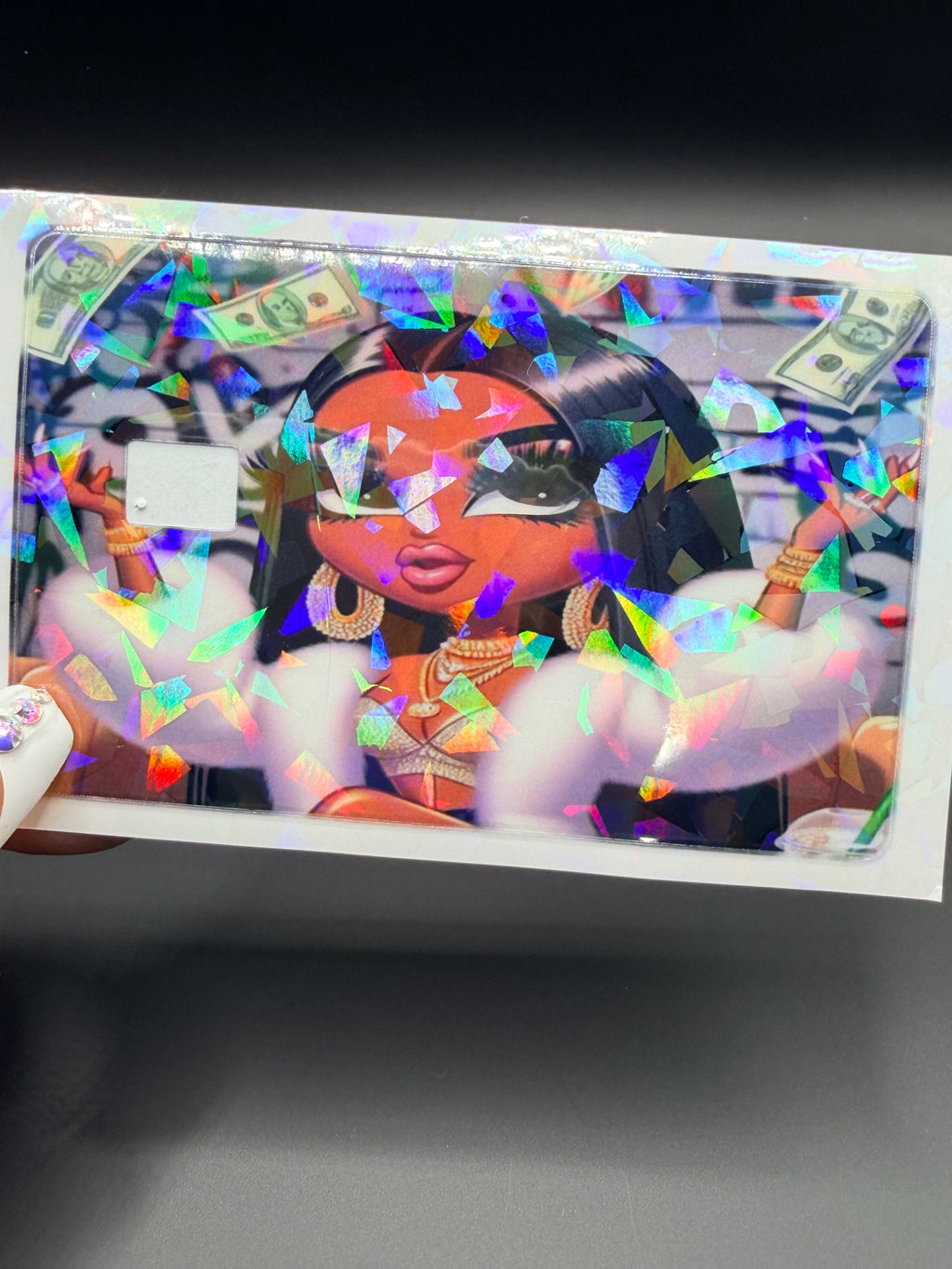 Bratz inspired Debit Card Skin
