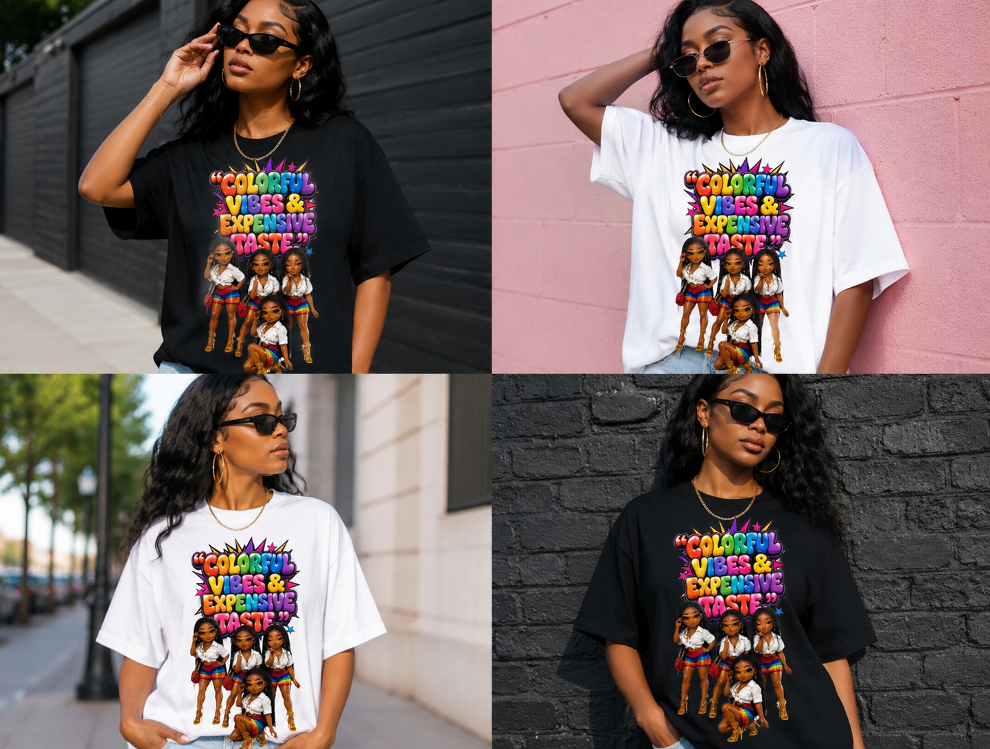 Colorful Vibes Tee