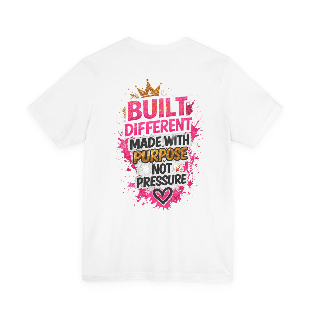 Built Different front and back Tee