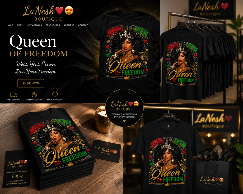 Juneteenth Queen Tee
