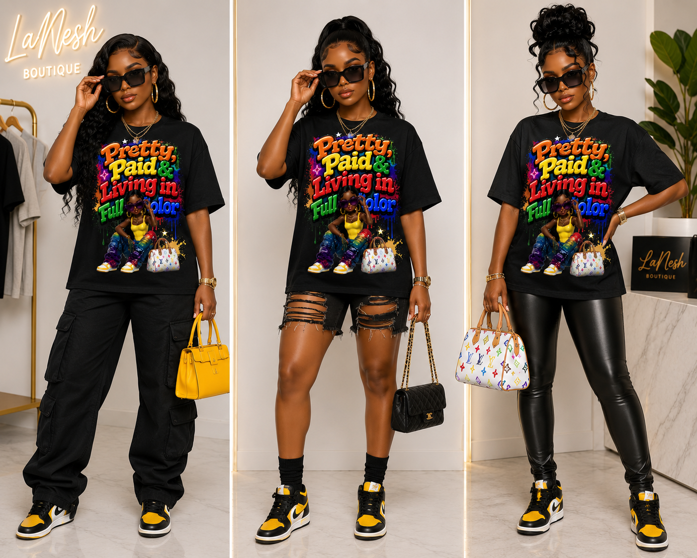 Pretty and Living Tee