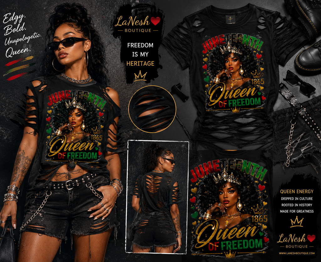 Juneteenth Queen Tee