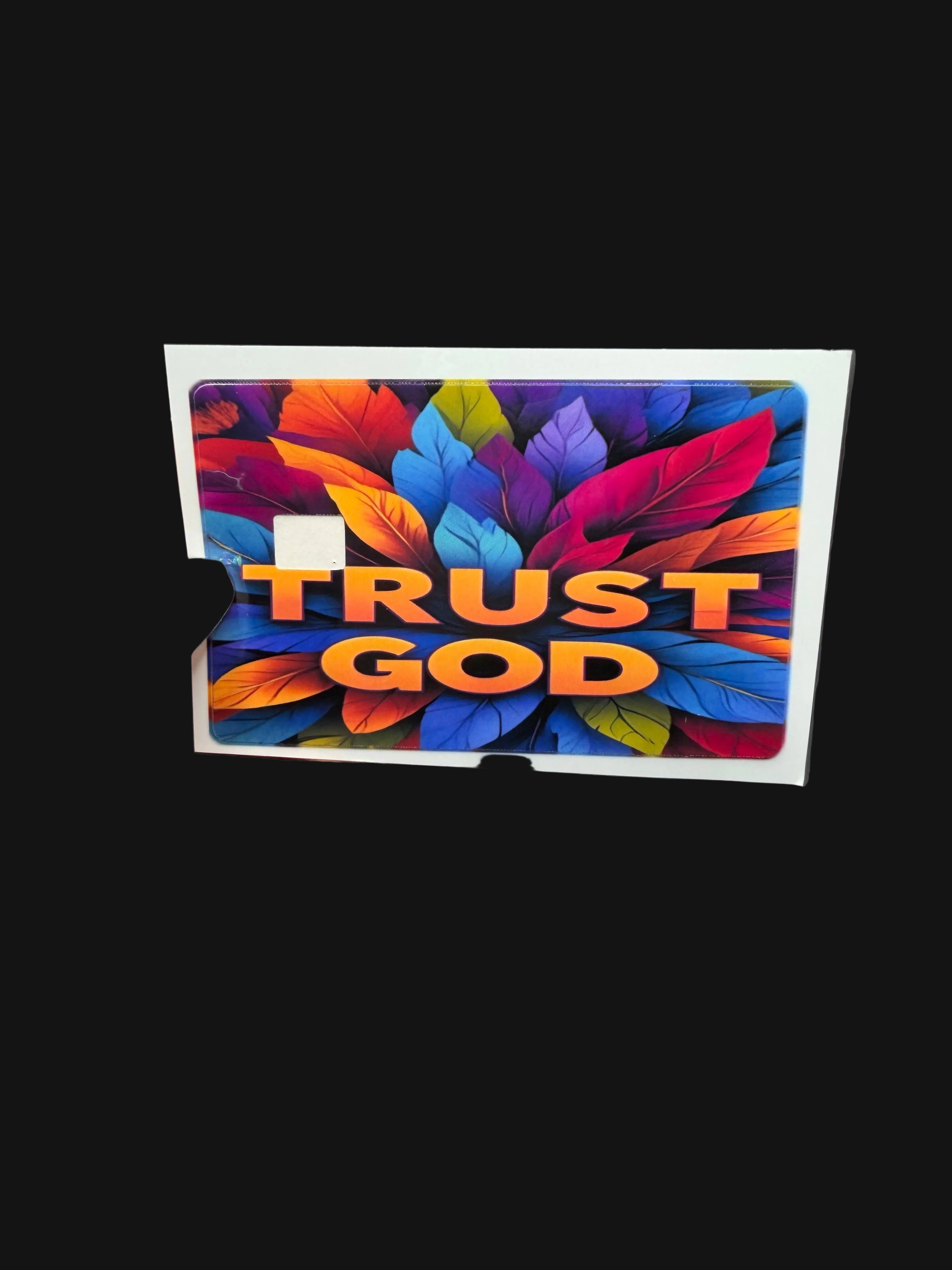 Trust GOD Debit Card Sticker