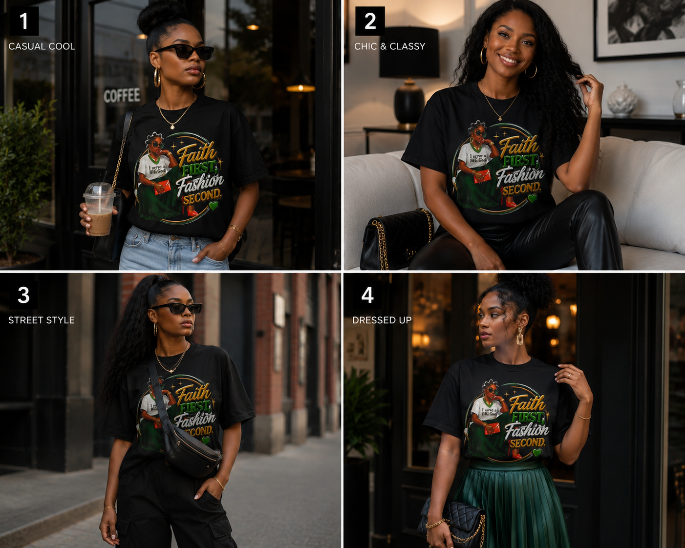 Faith and Fashion Tee