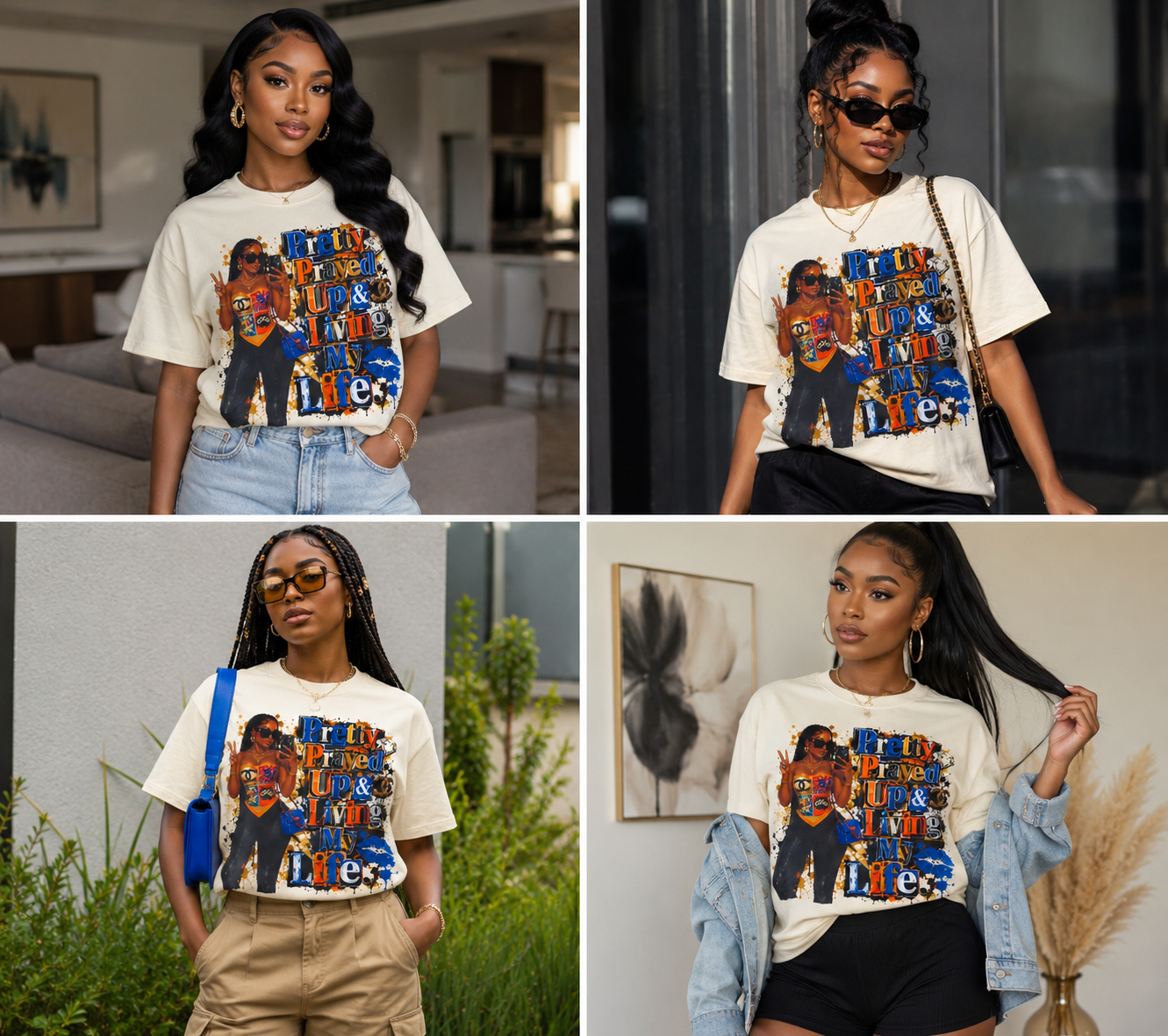 Pretty and Prayed up Tee