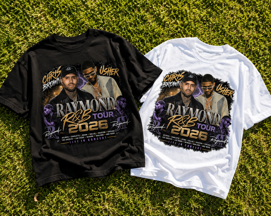 Chris Brown And Usher R&B Tour Tee