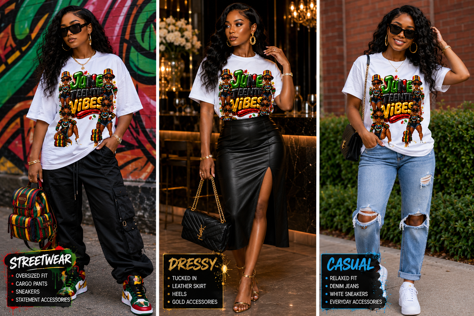 Juneteenth Vibes Tee
