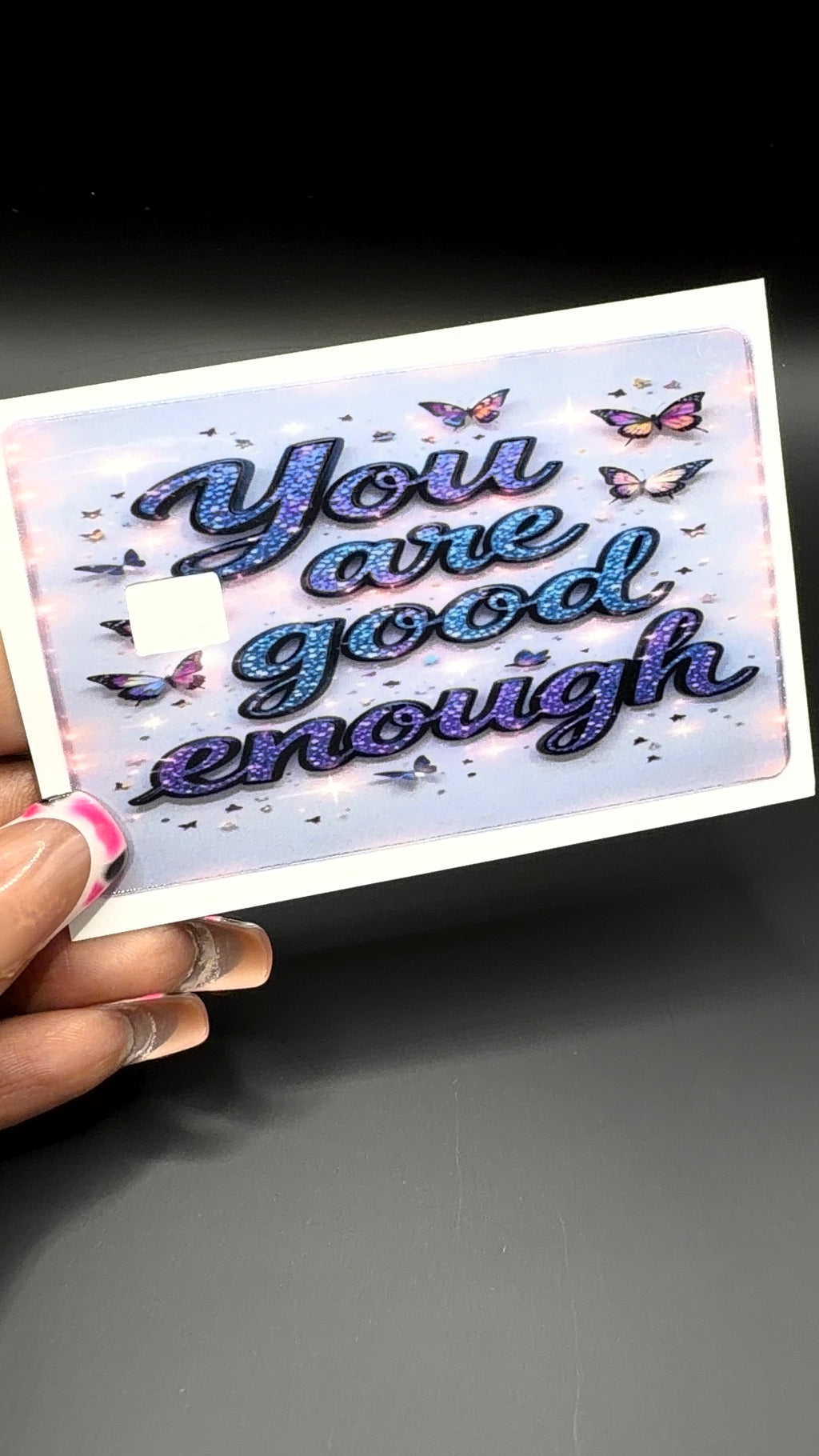 You are enough Debit card Skin