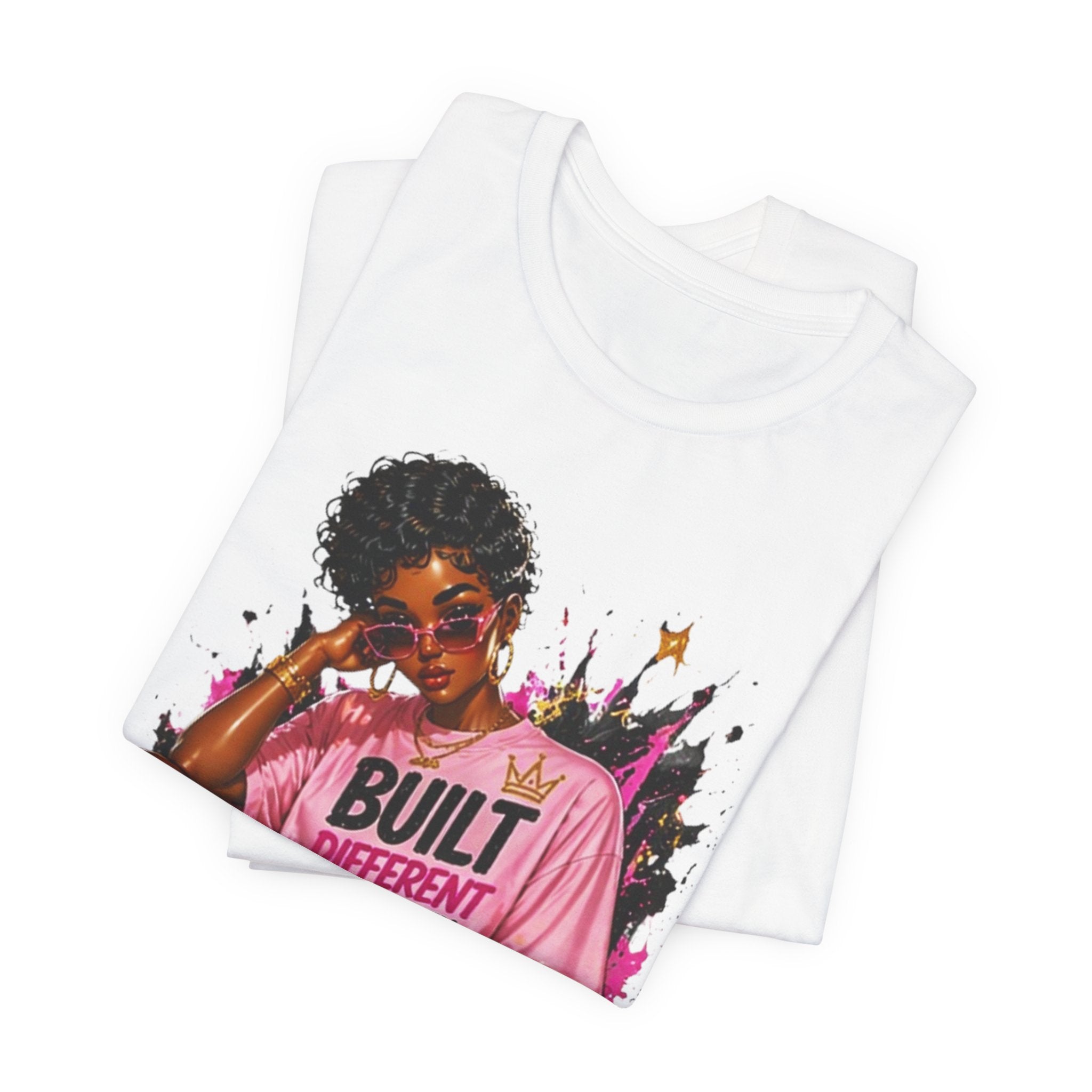 Built Different front and back Tee