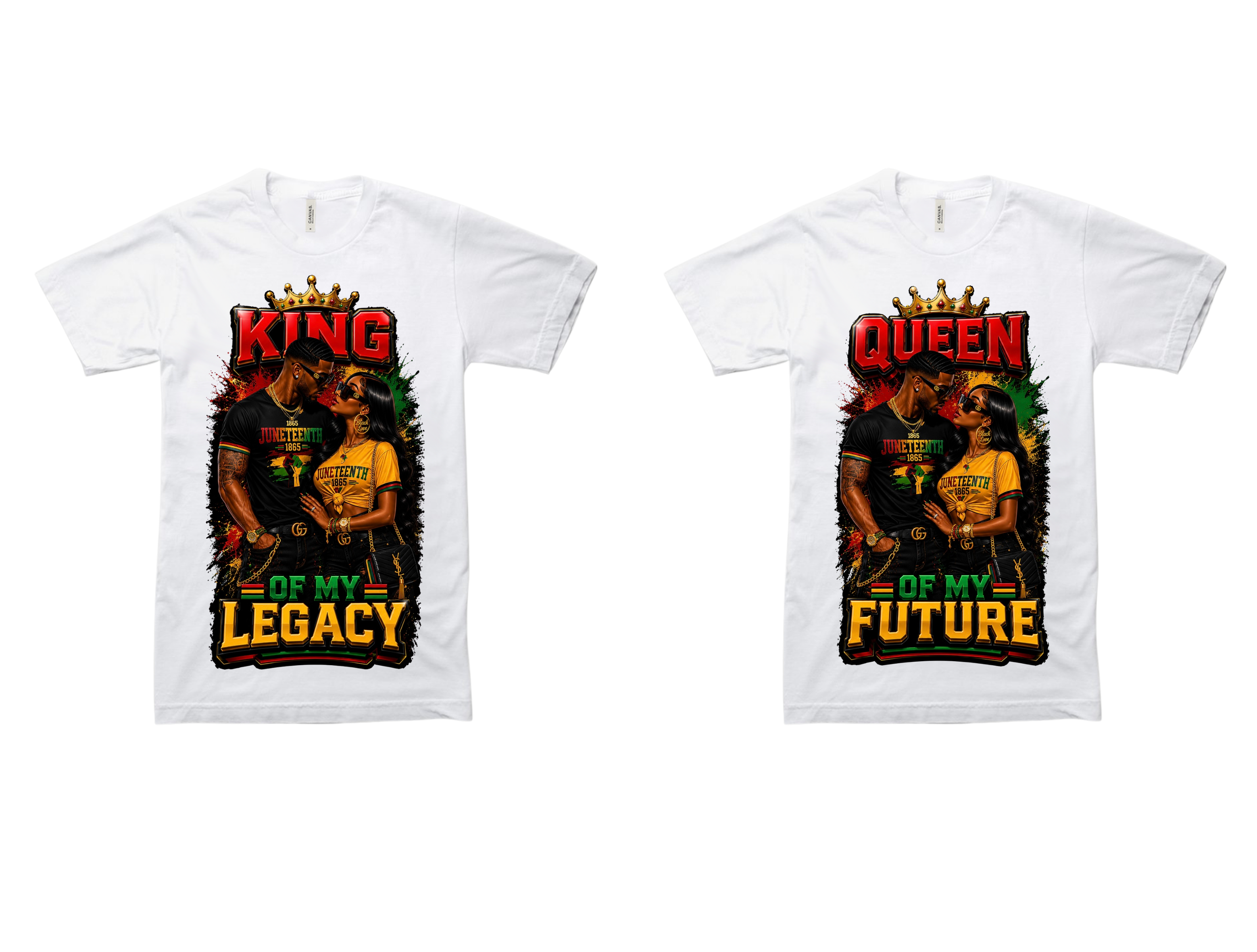 Juneteenth Couples Tee (Woman)