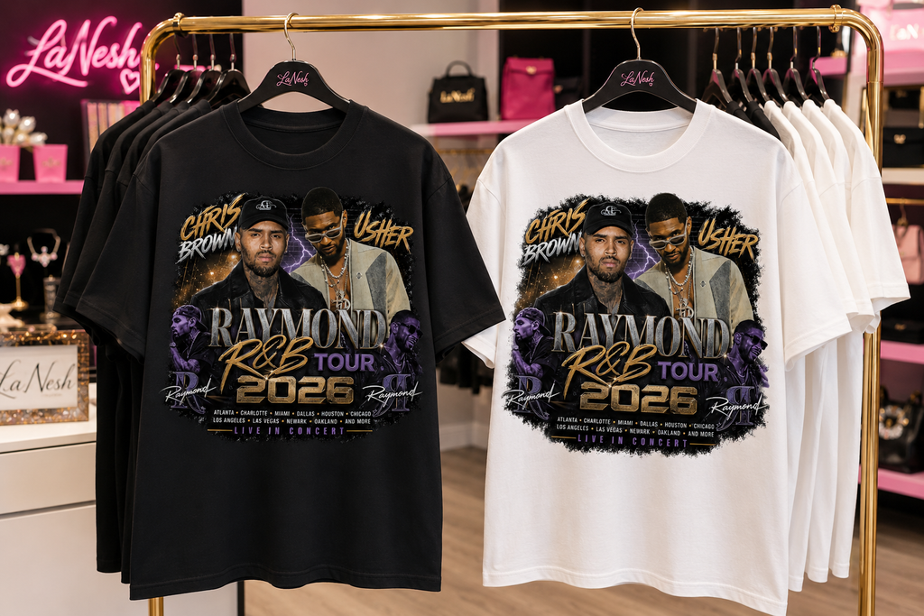 Chris Brown And Usher R&B Tour Tee