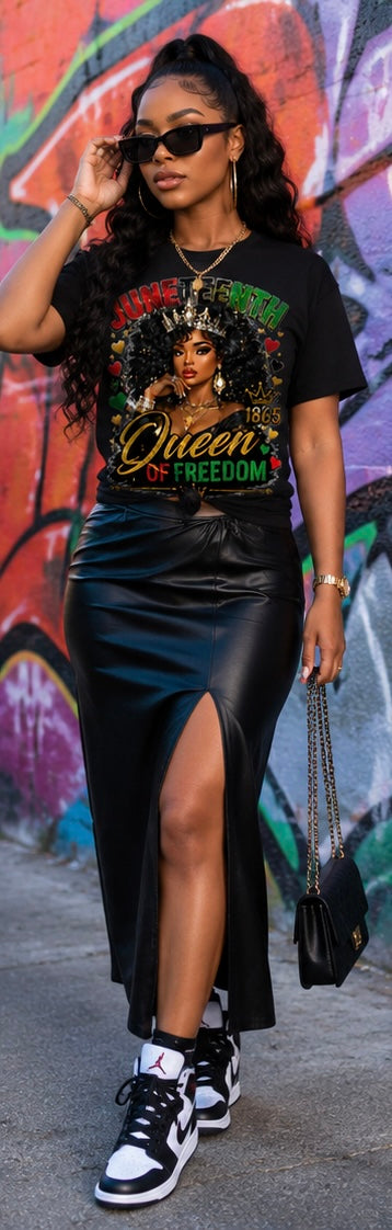 Juneteenth Queen Tee