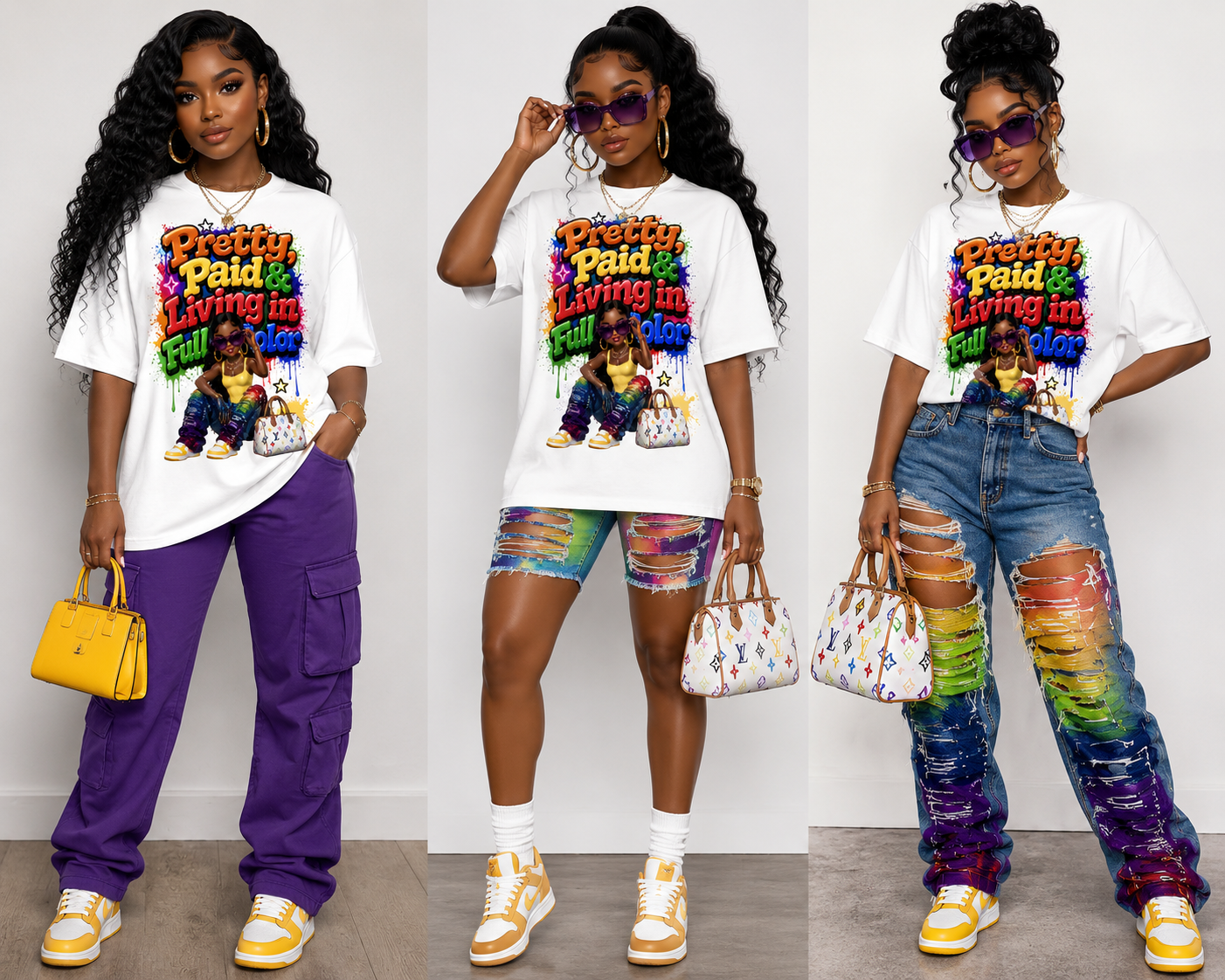 Pretty and Living Tee