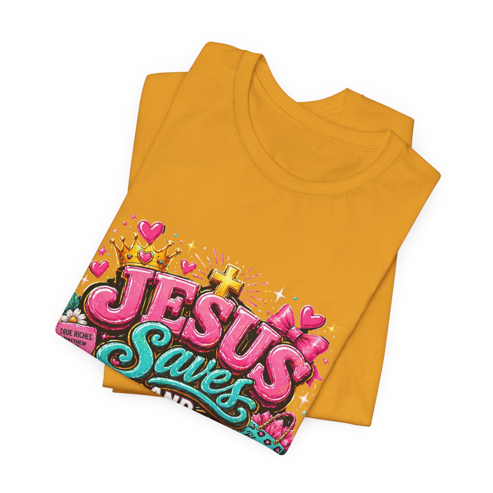 Jesus Saves I Spend Tee