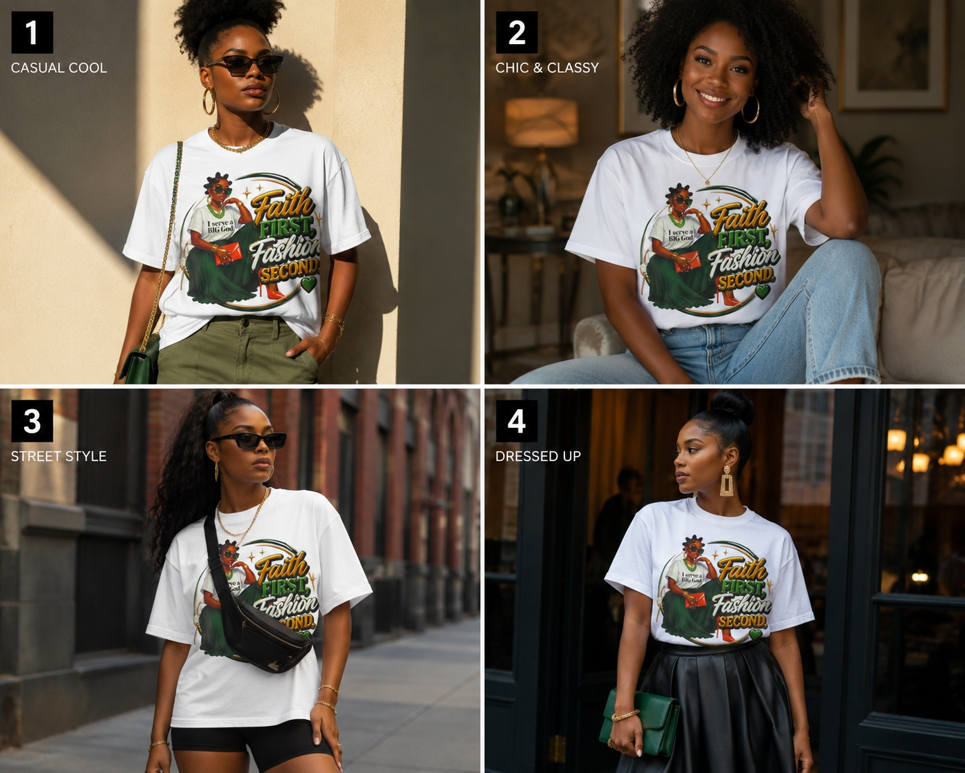 Faith and Fashion Tee