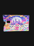 Lisa Frank Inspired Debit Card Sticker