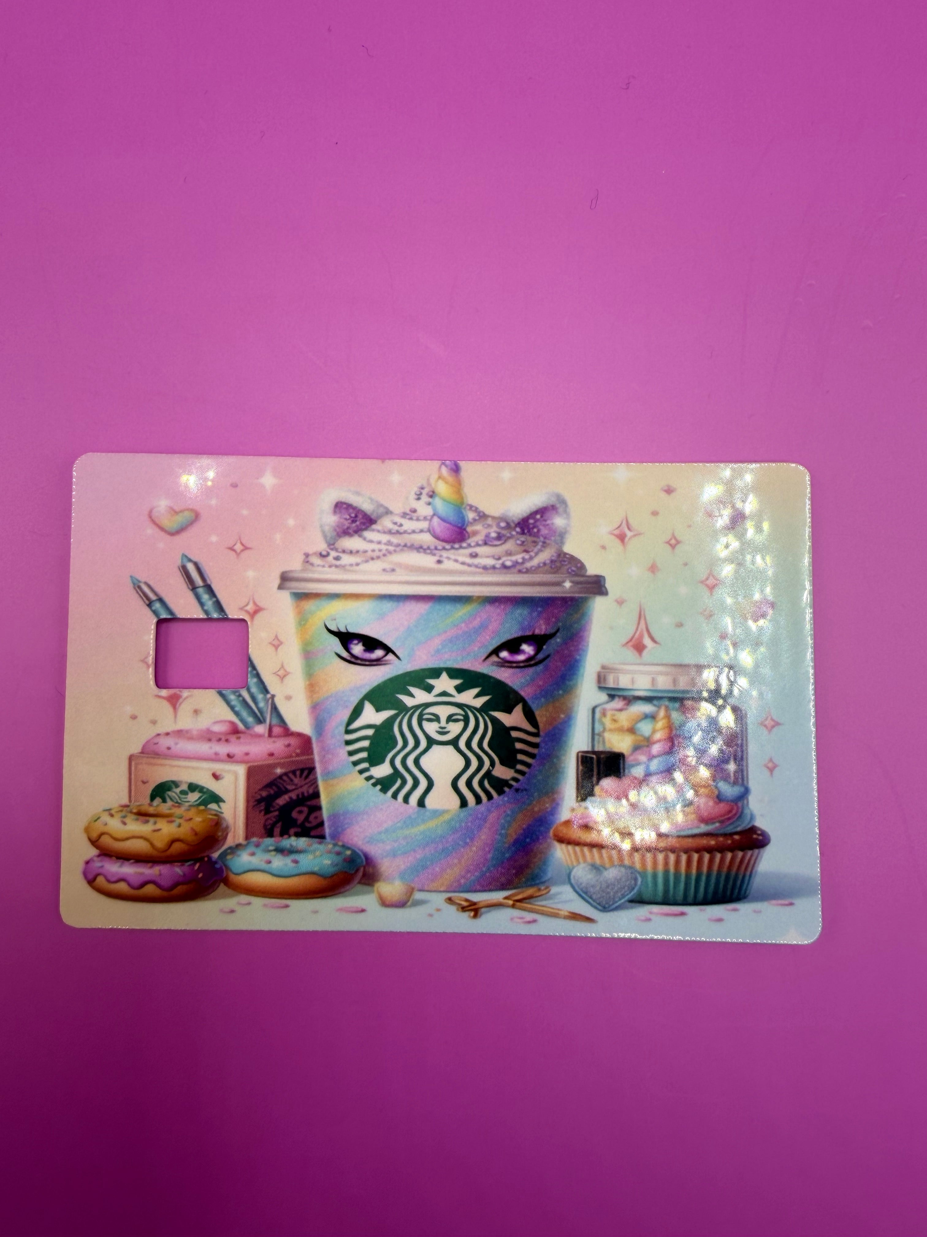 Starbucks Debit card sticker