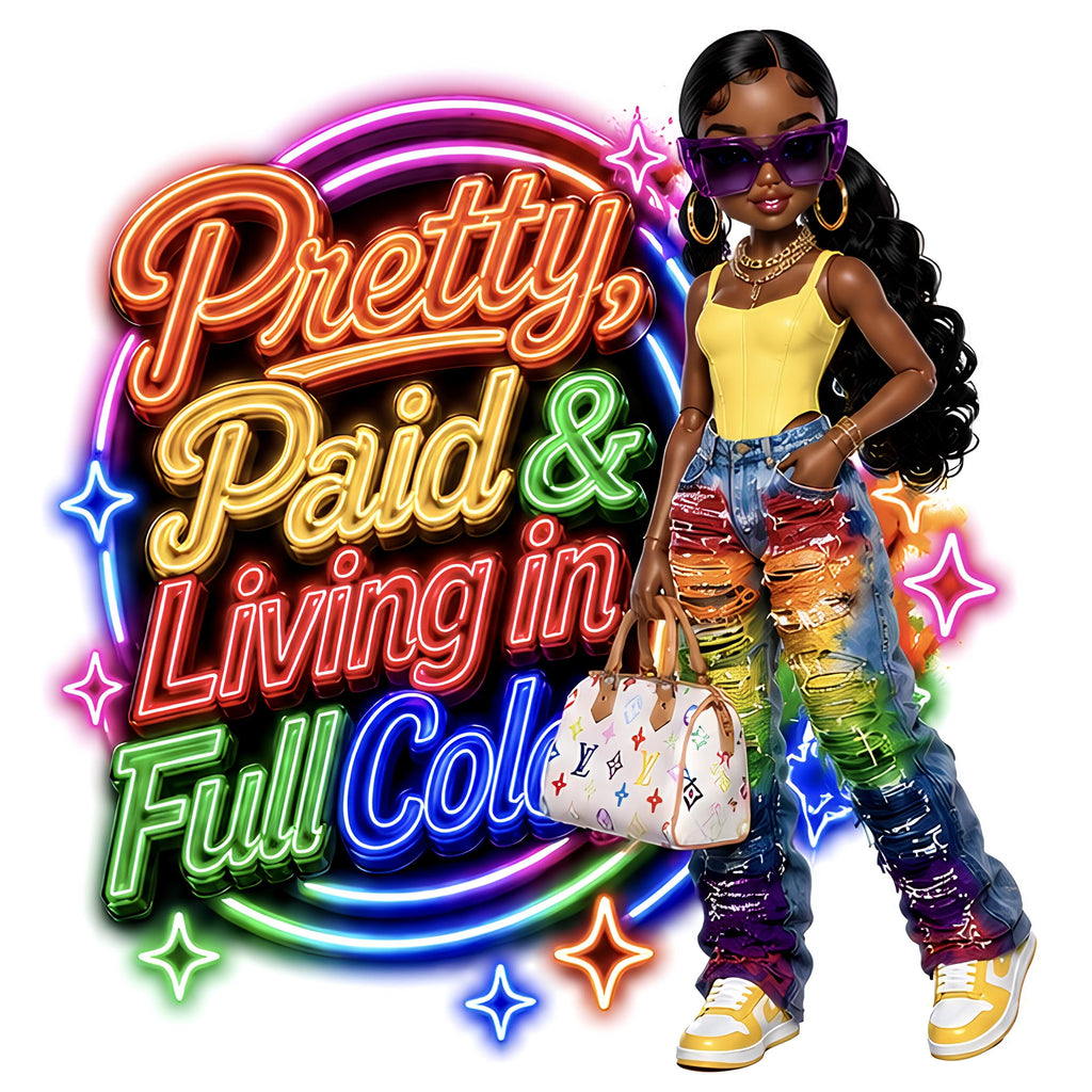 Pretty and Paid Neon Tee