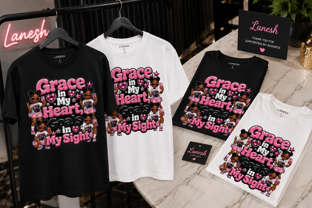 Pink Grace Bling Tee
