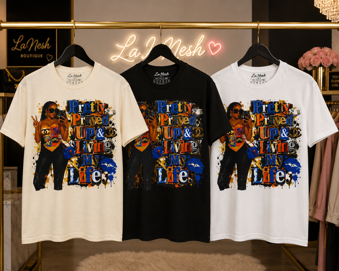 Pretty and Prayed up Tee