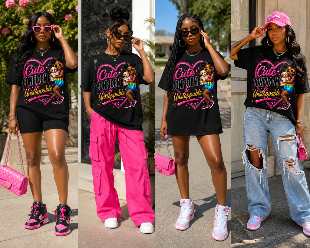 Cute and Confident Tee