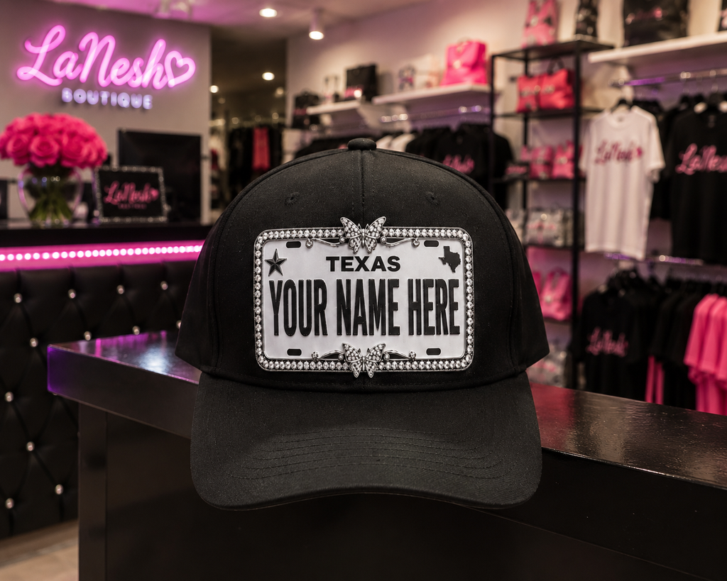 license Plate custom Hat