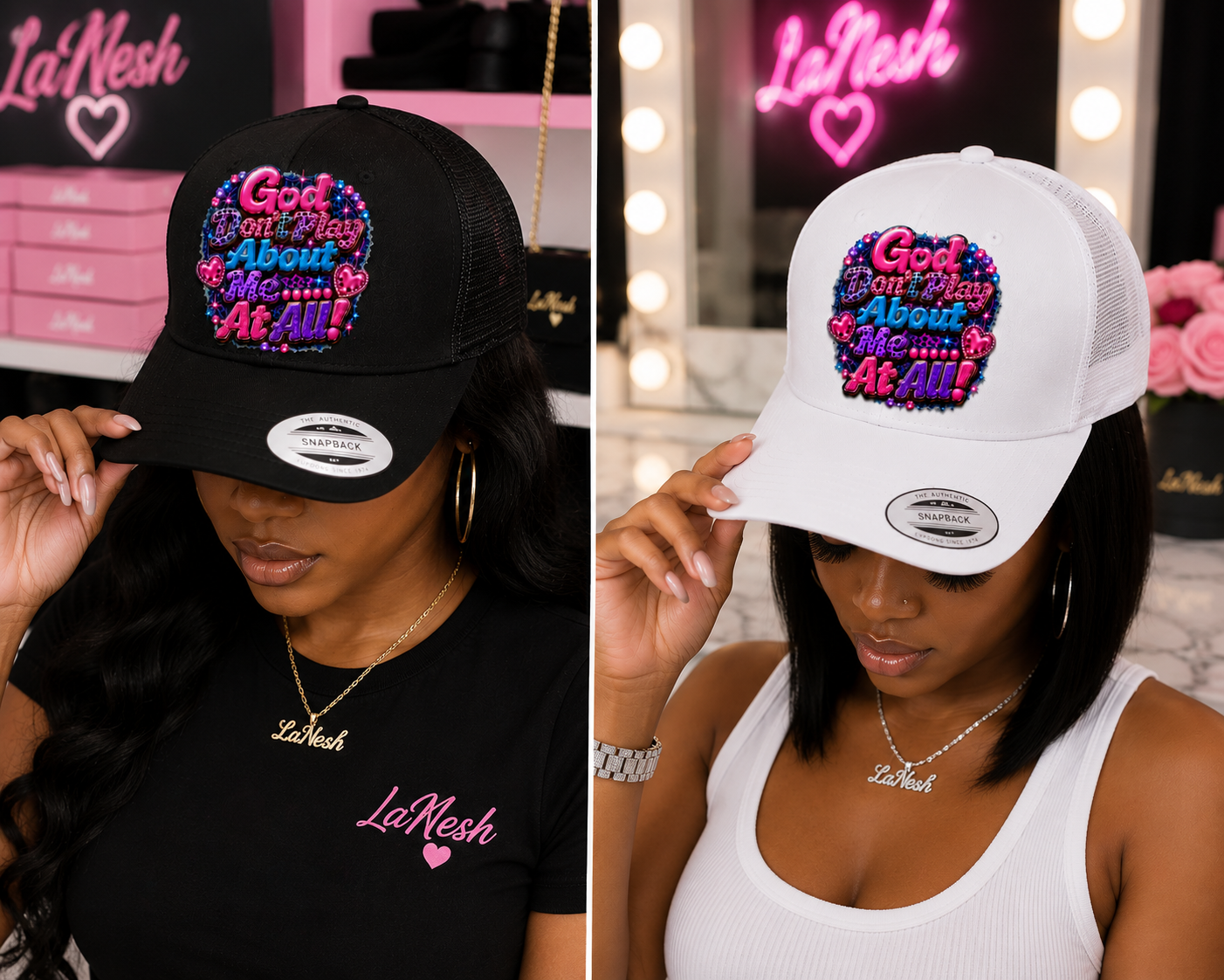 God Don't Play About Me Hat