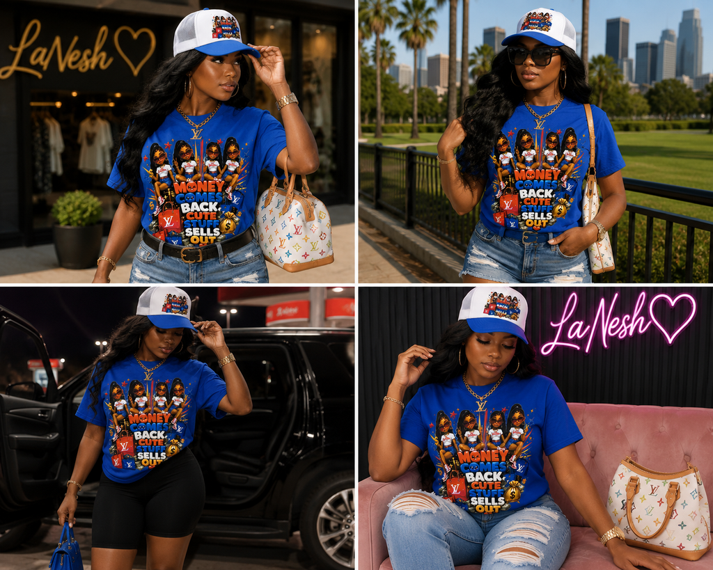 Money Comes Back Cute Stuff Sells Out Tee