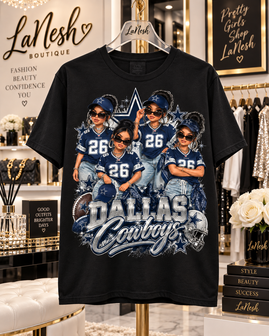 Dallas Cowboys Girl Tee