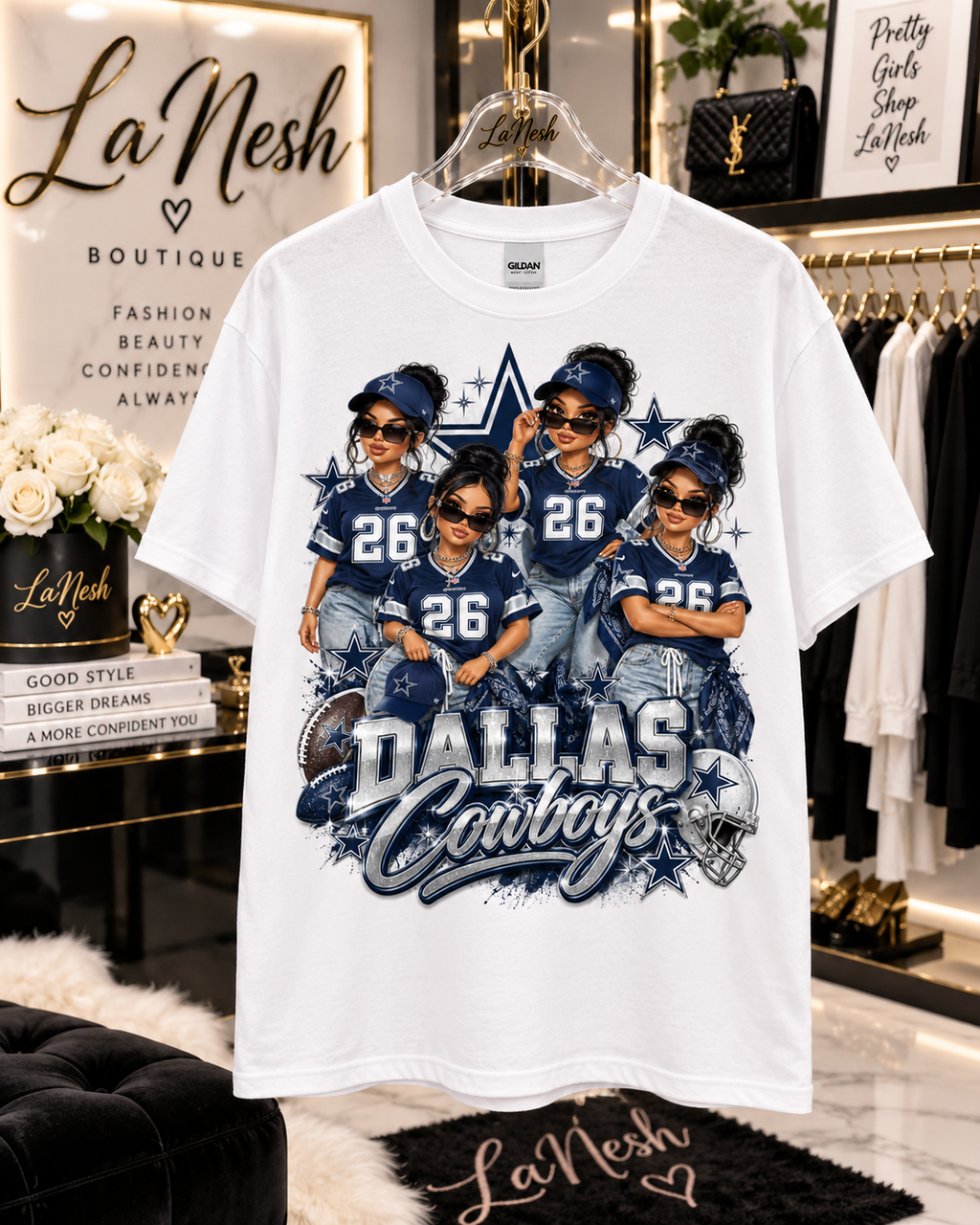 Dallas Cowboys Girl Tee