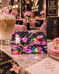 Lv Pink Flower Debit Card Skin