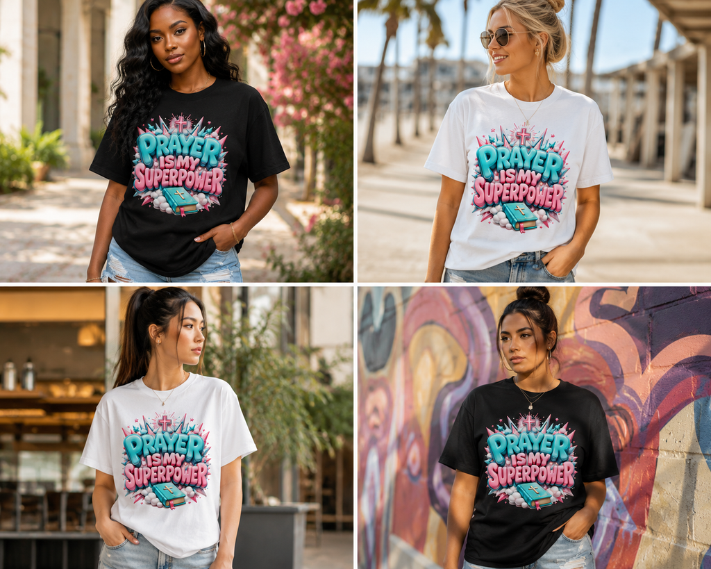 Prayer Is My Superpower Tee
