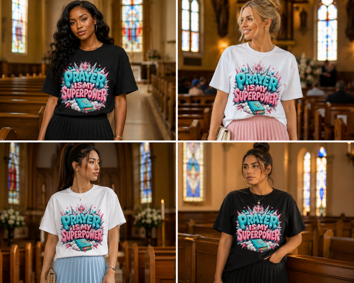 Prayer Is My Superpower Tee