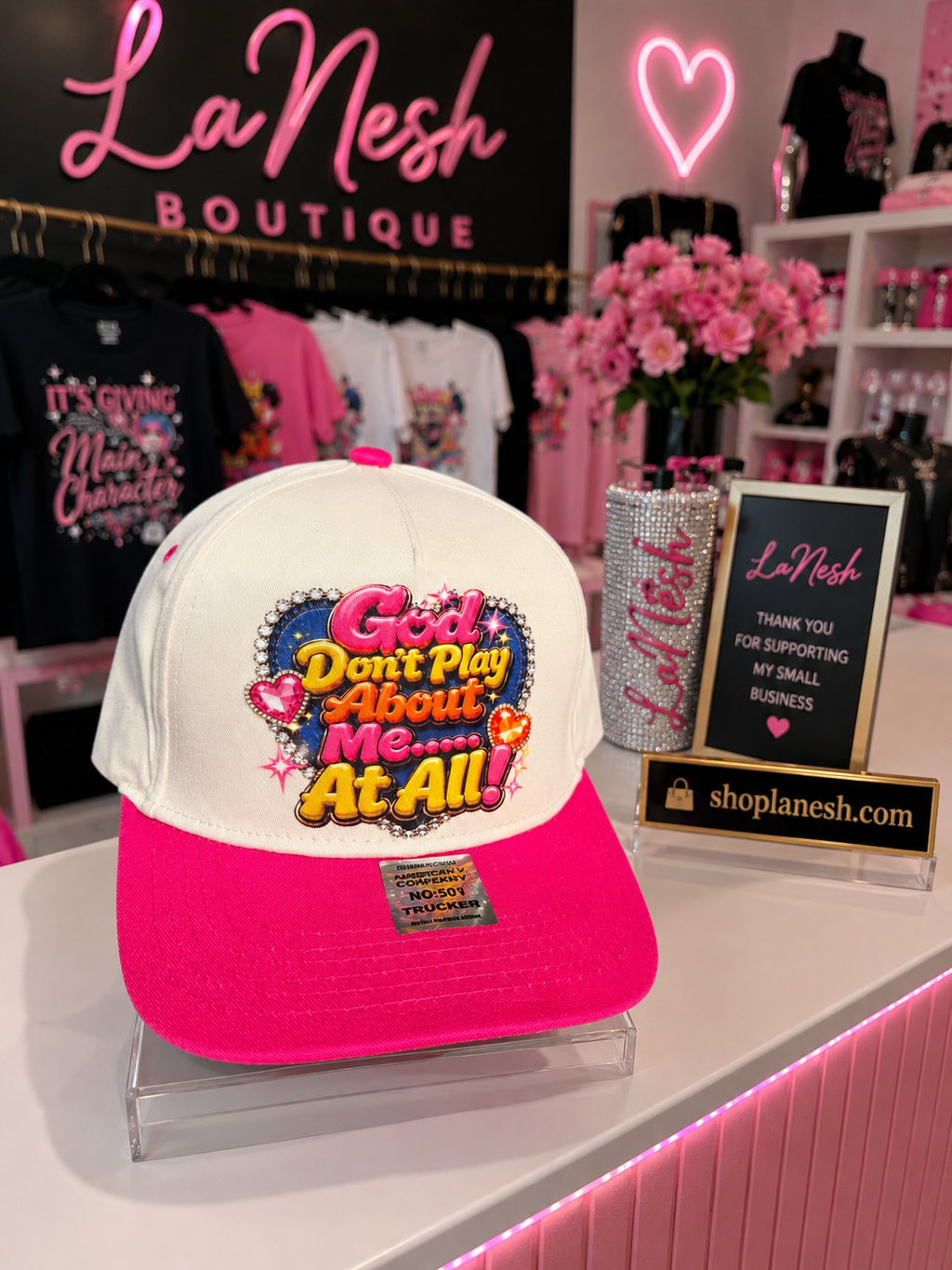 God Don't PlayAbout Me Hat