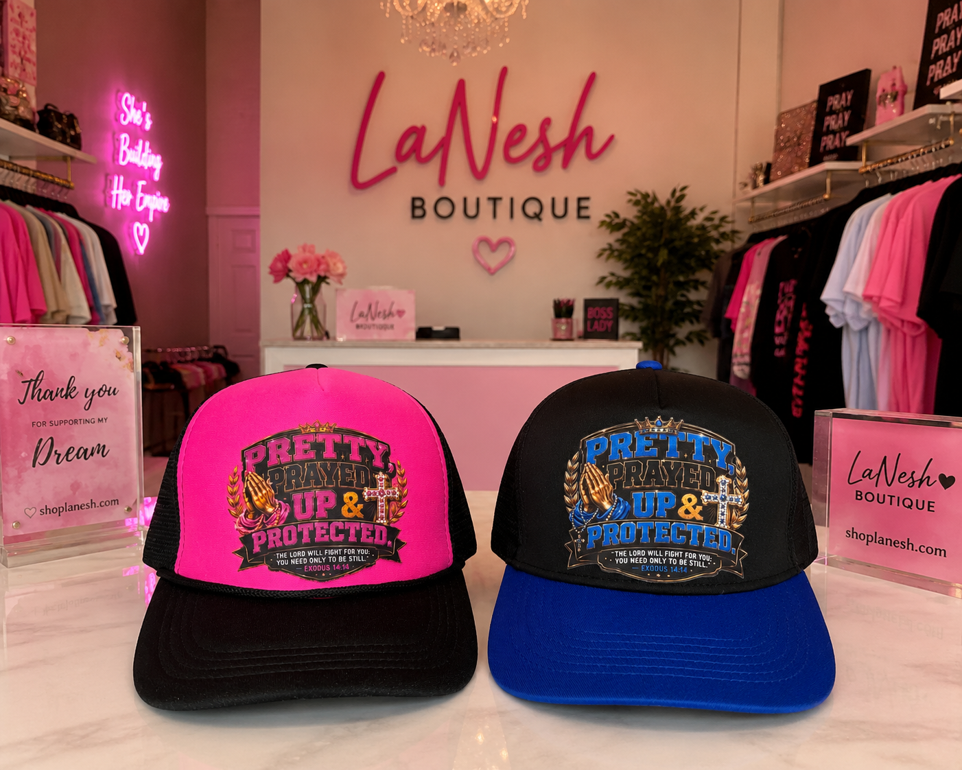 Pretty And Prayed UP Hat