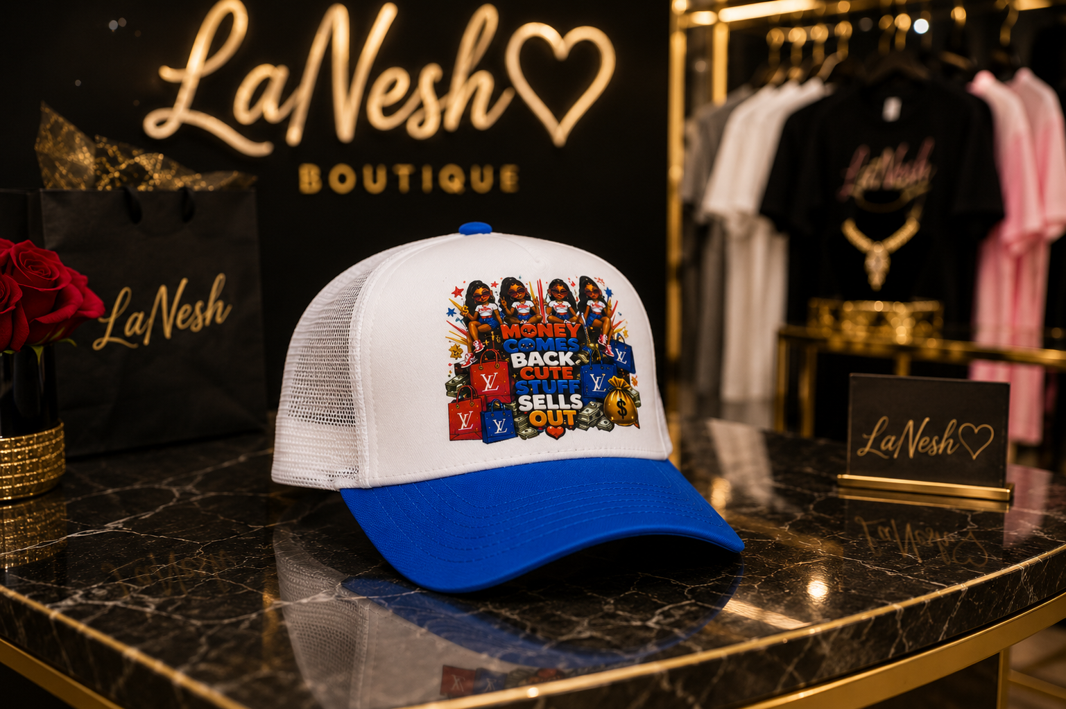 Money Comes Back Cute Stuff Sells Out Hat