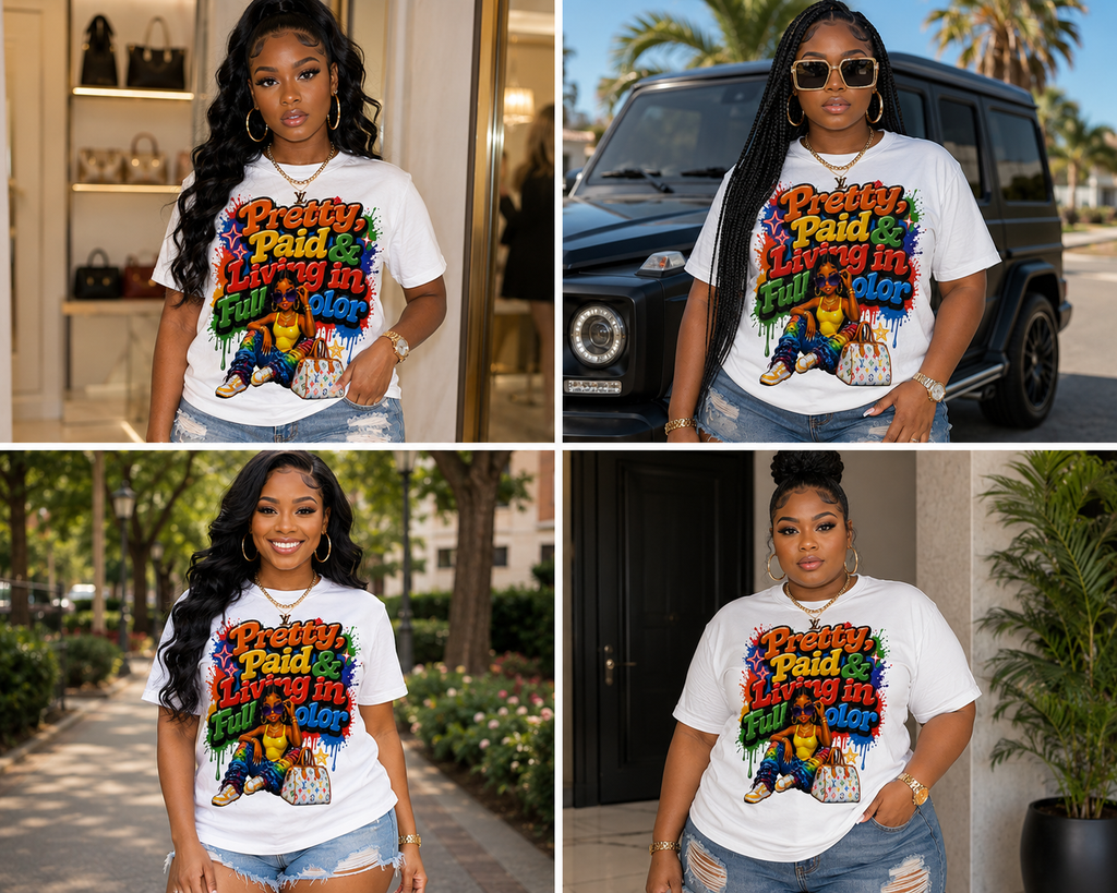 Pretty and Living Tee