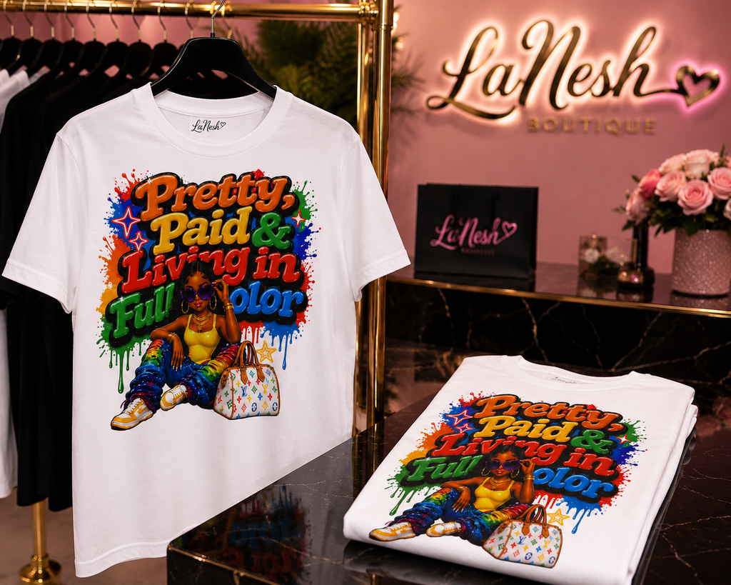 Pretty and Living Tee