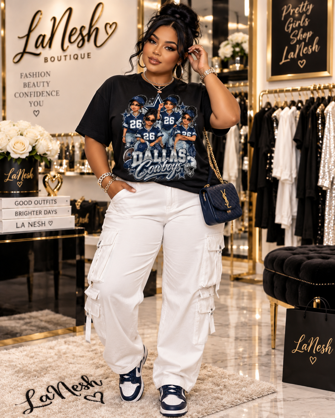 Dallas Cowboys Girl Tee
