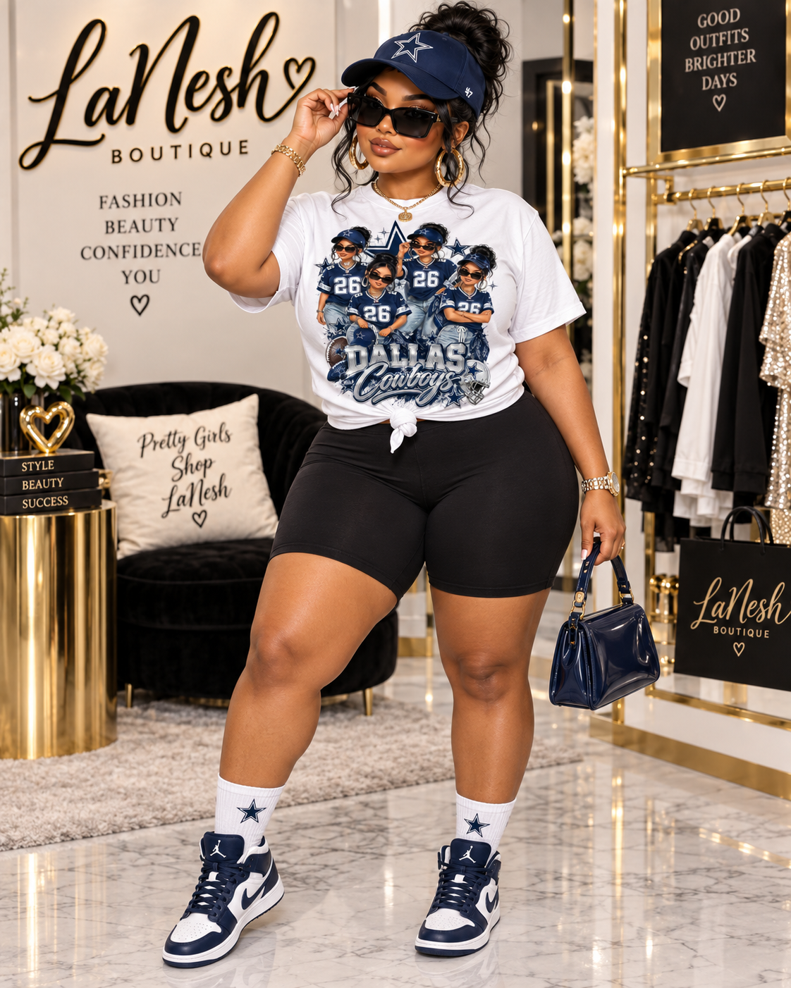Dallas Cowboys Girl Tee
