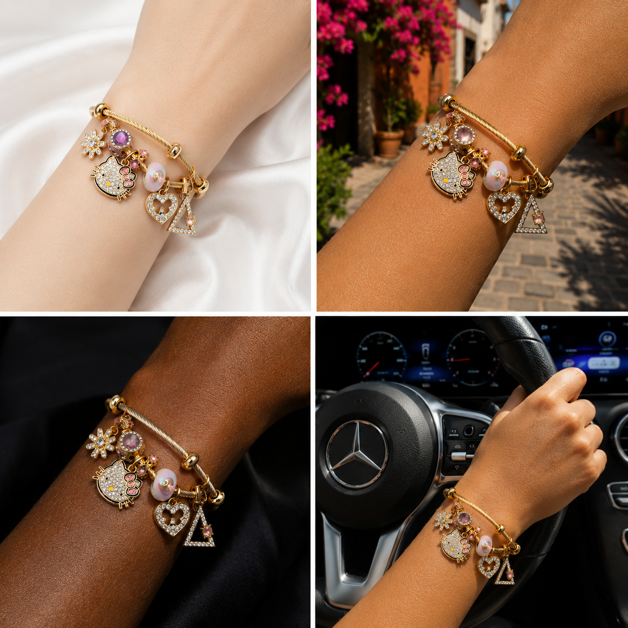 Gold Hk Bracelet