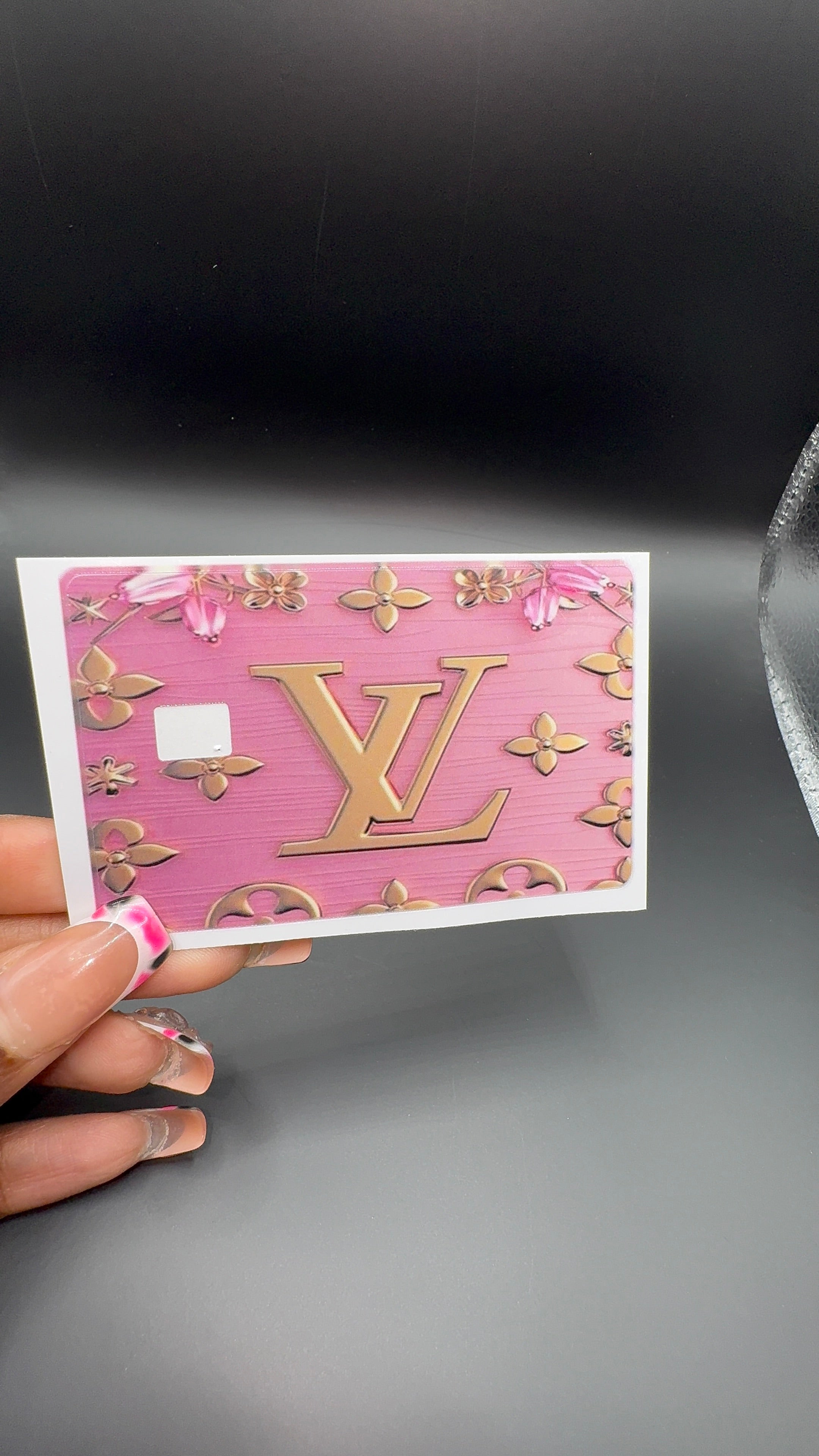 Lv Debit Card Sticker