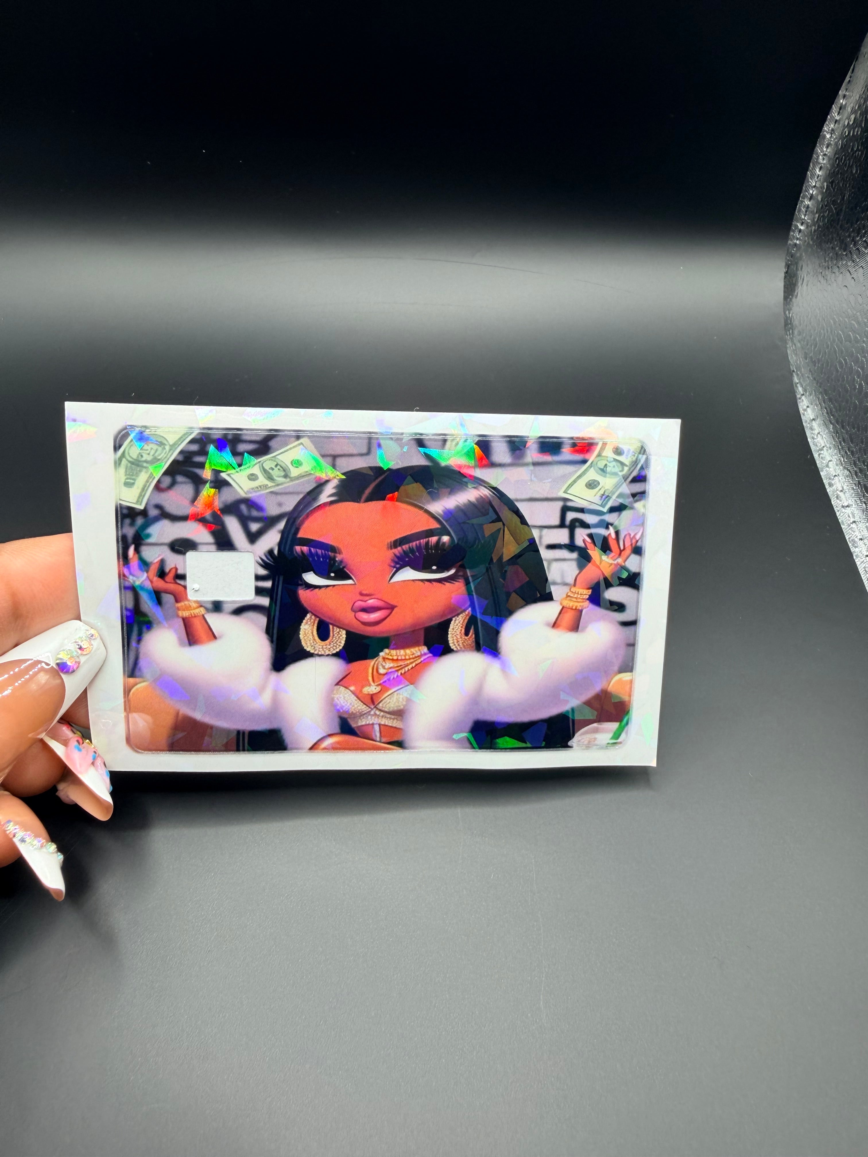 Bratz inspired Debit Card Skin