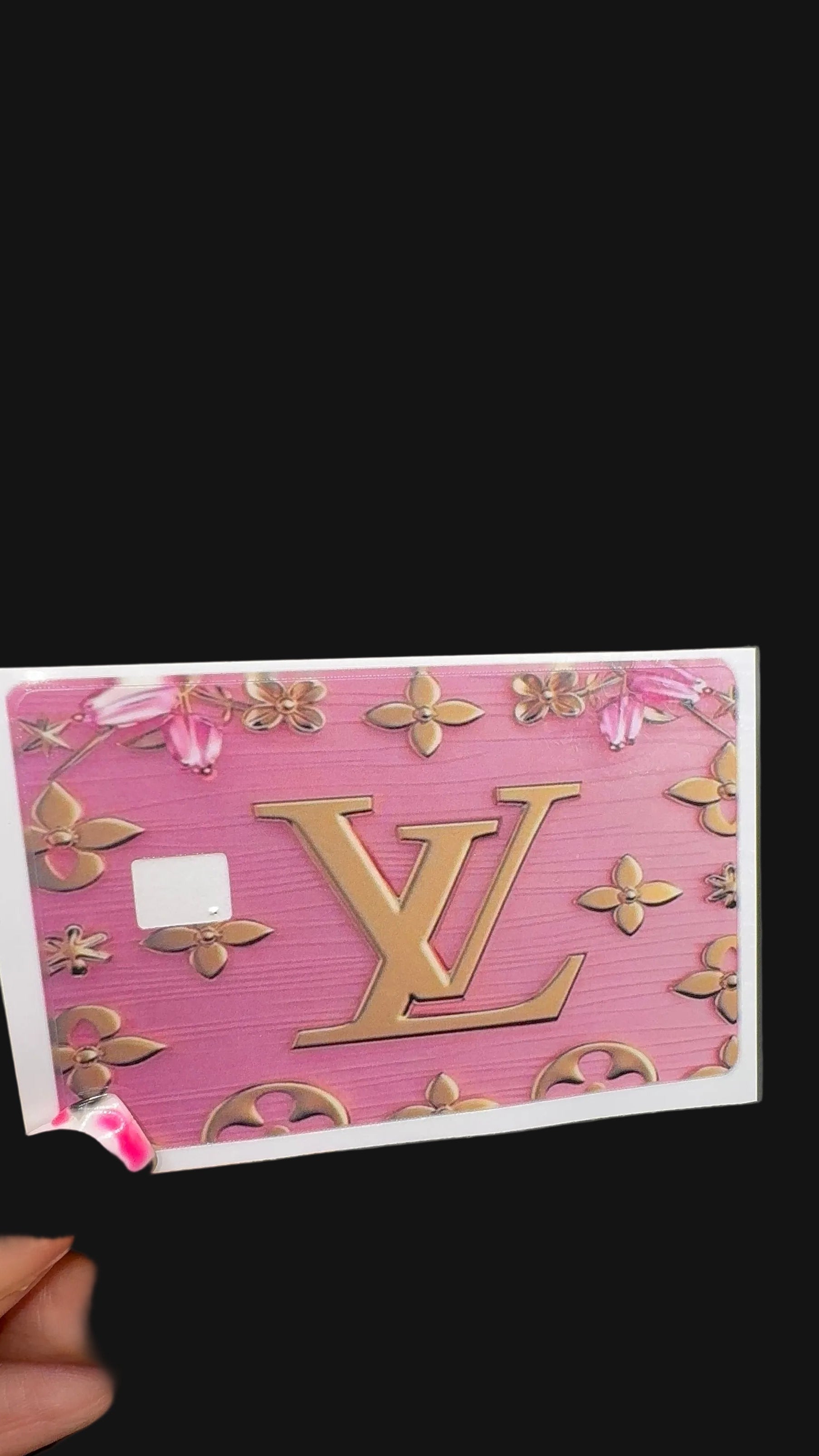 Lv Debit Card Sticker