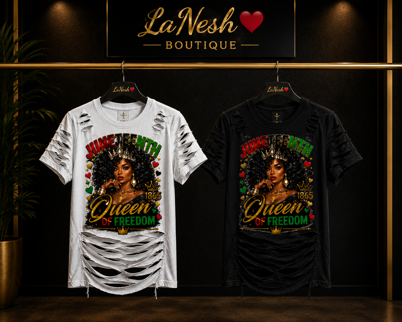 Juneteenth Queen Tee